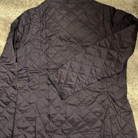 Barbour Men's Liddesdale Quilted Jacket MSRP $ 270 in Navy British Heritage - Picture 6 of 16